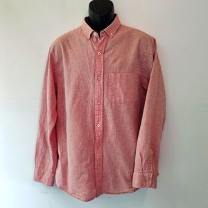 Eventide Madewell Linen Shirt L